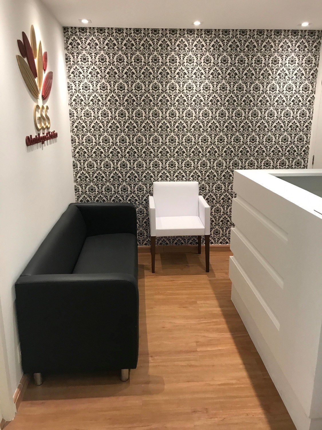 Sala de espera da GSS Odontologia